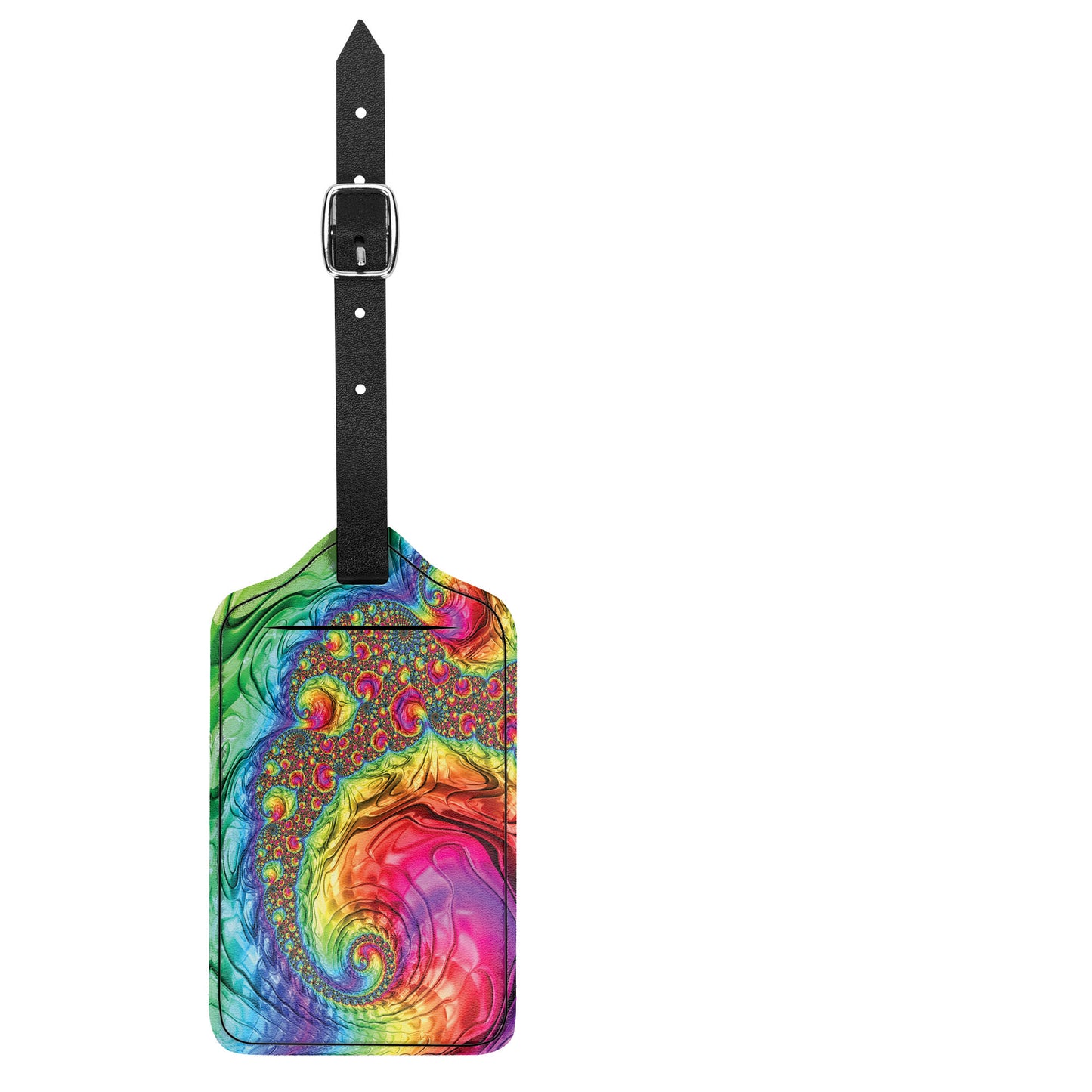 The customized pattern of the luggage tag