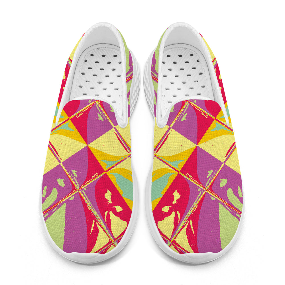 Custom Slip-on Running Shoes with Mesh Upper – Design Your Own Customshoes