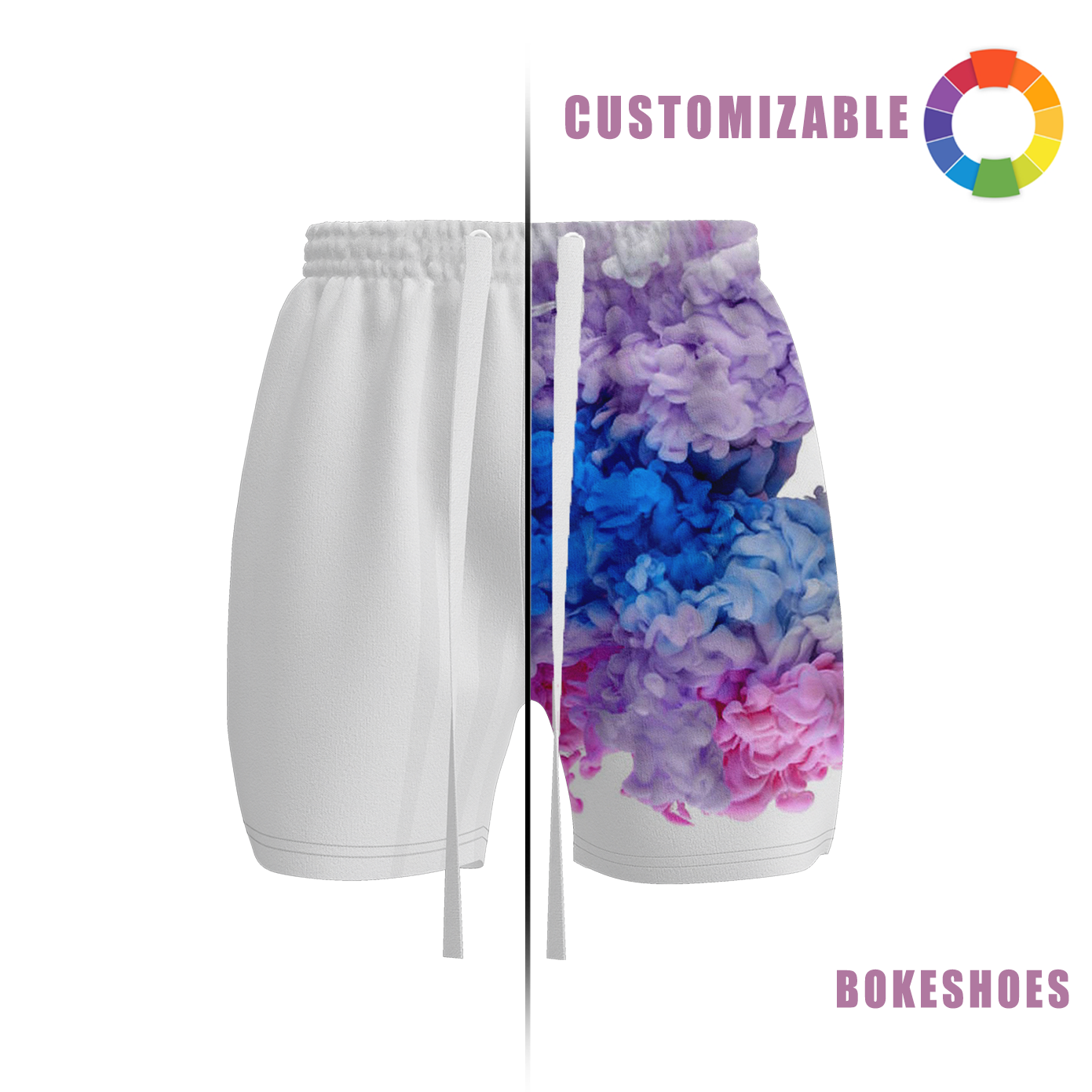 Design Your Own Stretchy and quick - dry beach shorts