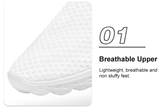 Custom Slip-on Athletic Walking Shoes with Mesh Upper – Design Your Own Customshoes