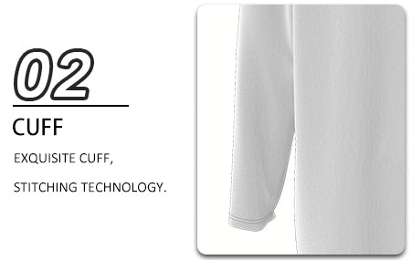 Design Your Own Men’s/Women’s White Long Sleeve Crew Neck T-Shirt