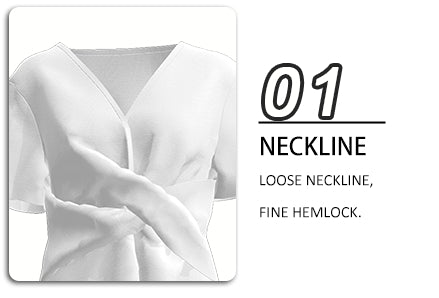 Design Your Own Women's long - style V - neck slimming dress