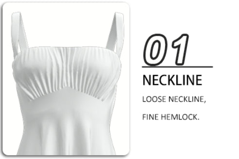 Design Your Own Ladies' slim-fit camisole dress