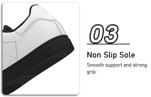 Design Your Own Leather casual, breathable and anti-slip skateboarding shoes