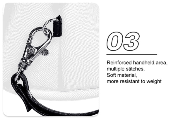 Design Your Own Leather Handheld Waterproof Makeup Bag
