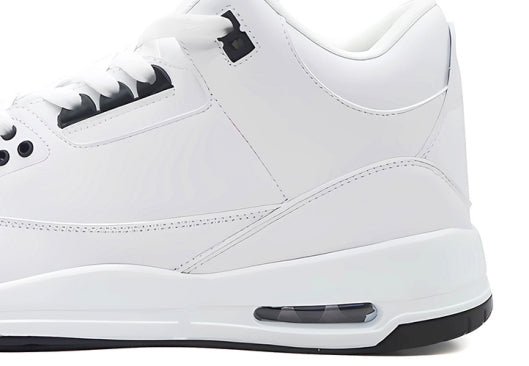 The upper of the air-cushioned shoes