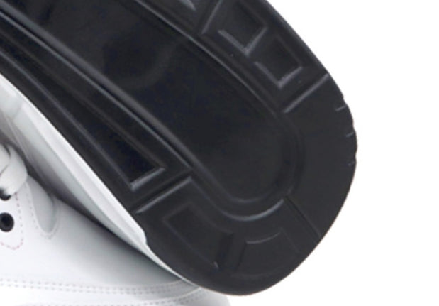 The sole of the air-cushioned shoes