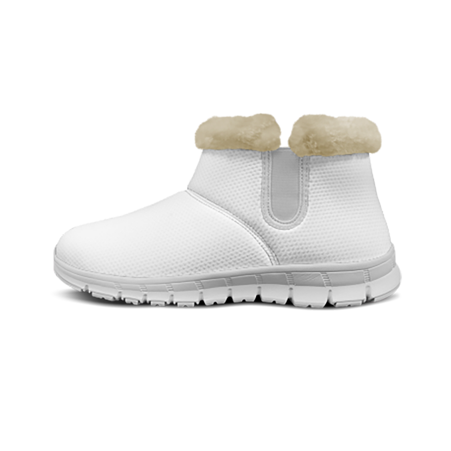 Slip - On Fleece - Lined Snow Boots