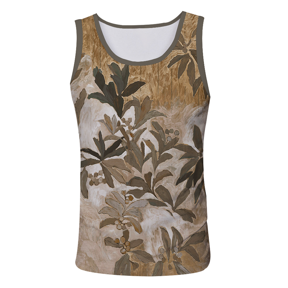 A vest with a flower pattern