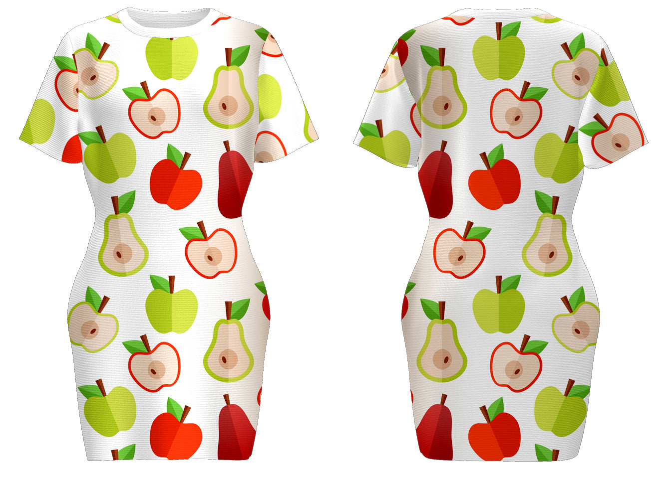 Design Your Own Customizable Milk Silk body-hugging women's dress