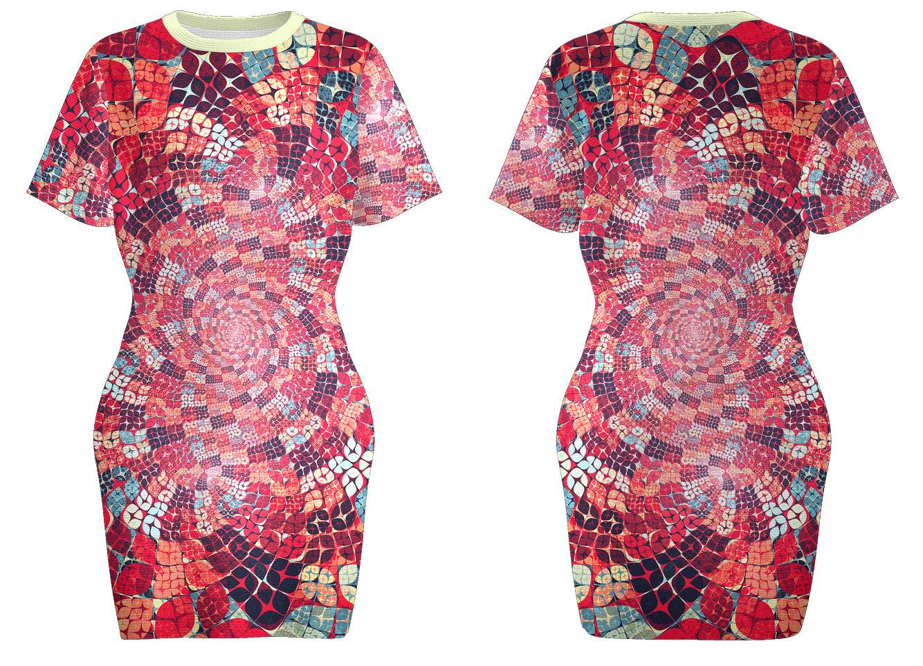 Design Your Own Customizable Milk Silk body-hugging women's dress