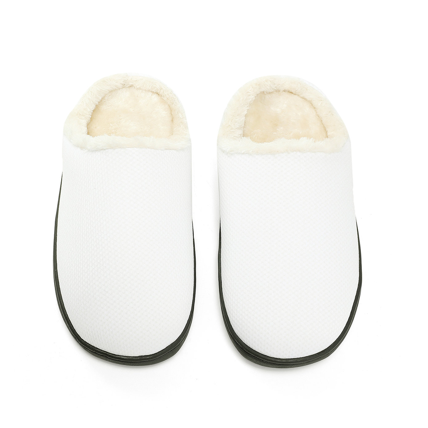 Custom Comfortable Slip-On Plush Slippers – Design Your Own Customshoes
