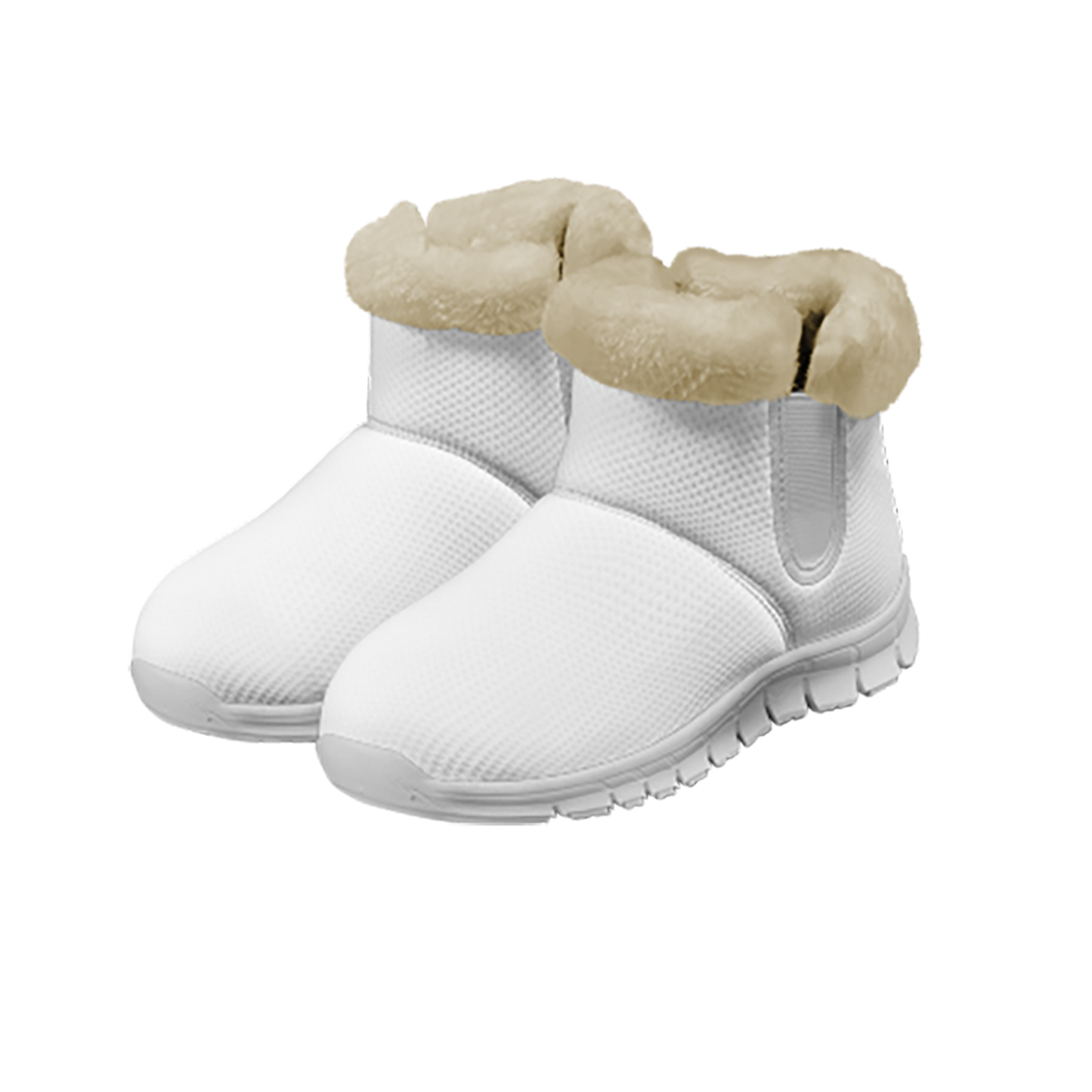 Slip - On Fleece - Lined Snow Boots