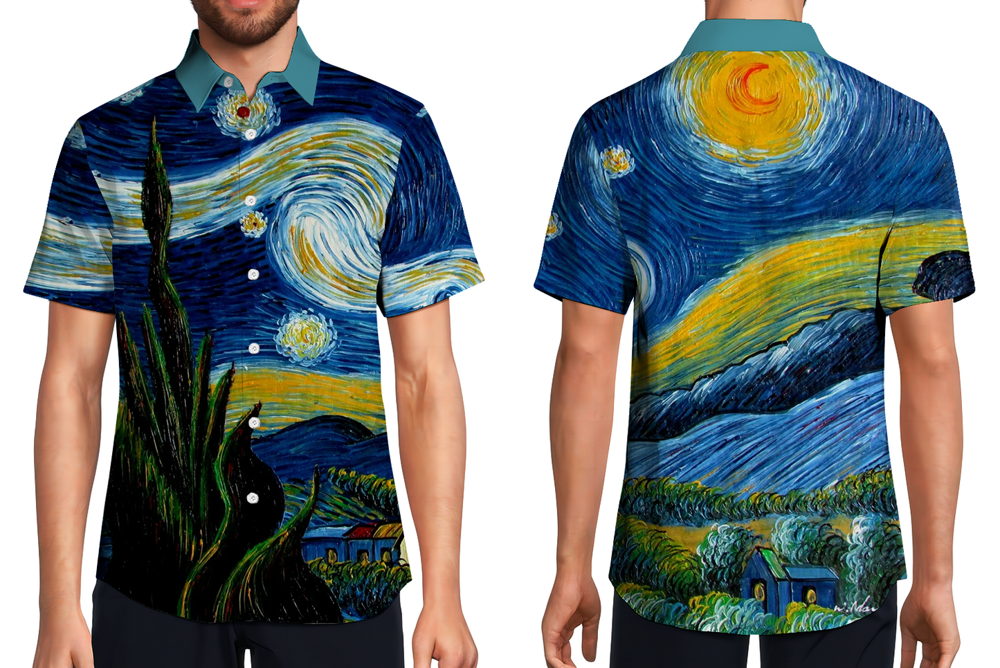 Design Your Own Slim-fit and breathable men's shirt