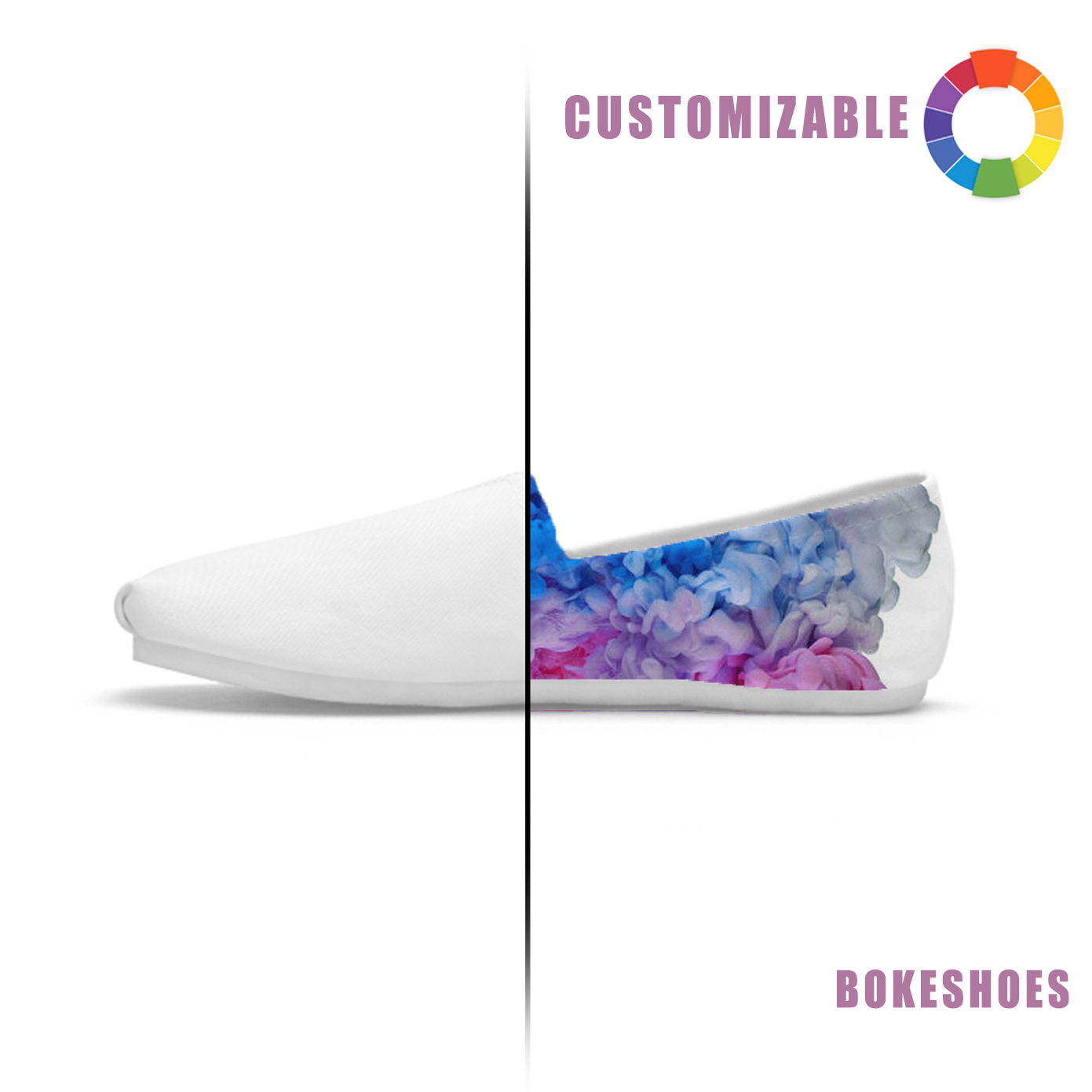 Custom Slip-on Canvas Shoes | Any pattern can be printed