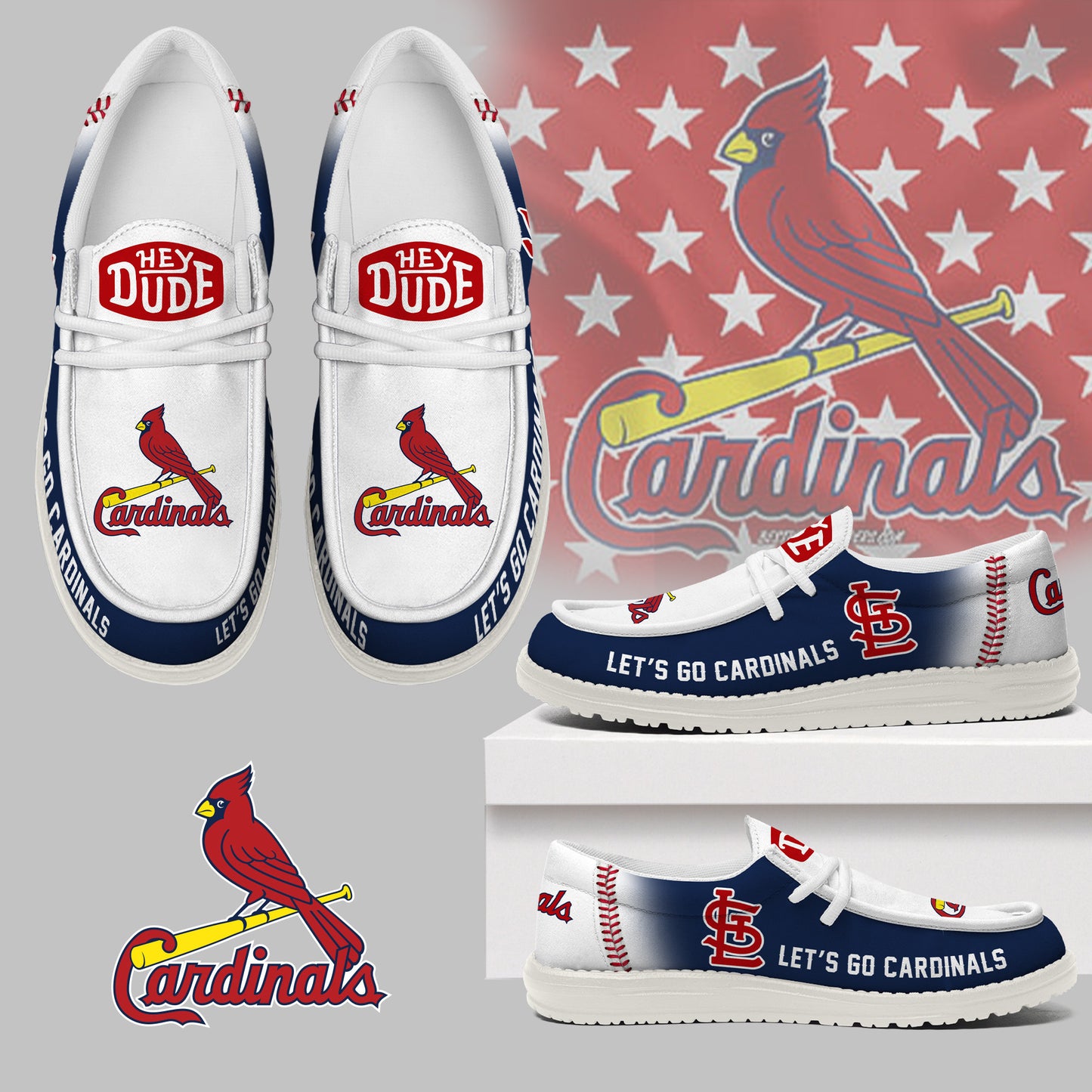 St. Louis Cardinals | MLB Theme Light Casual Shoes (AZ97)