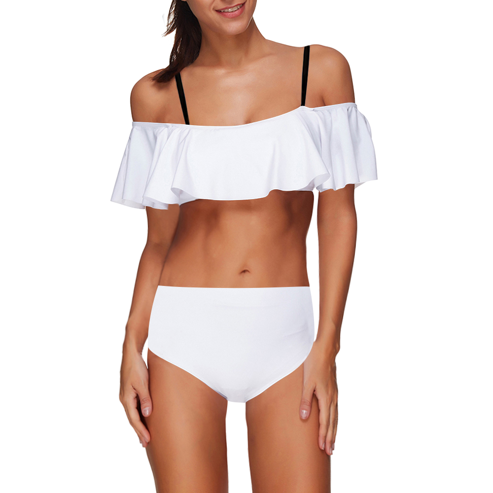 Design Your Own Quick-dry off-the-shoulder Beach Swimsuit for Women