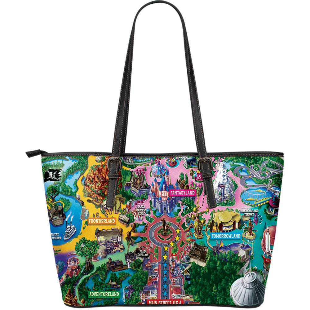 Design Your Own Custom Vintage Genuine Leather Tote Shoulder Bag for Women