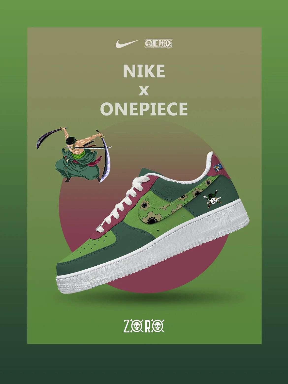 Zoro V.1 Custom Low Sneakers