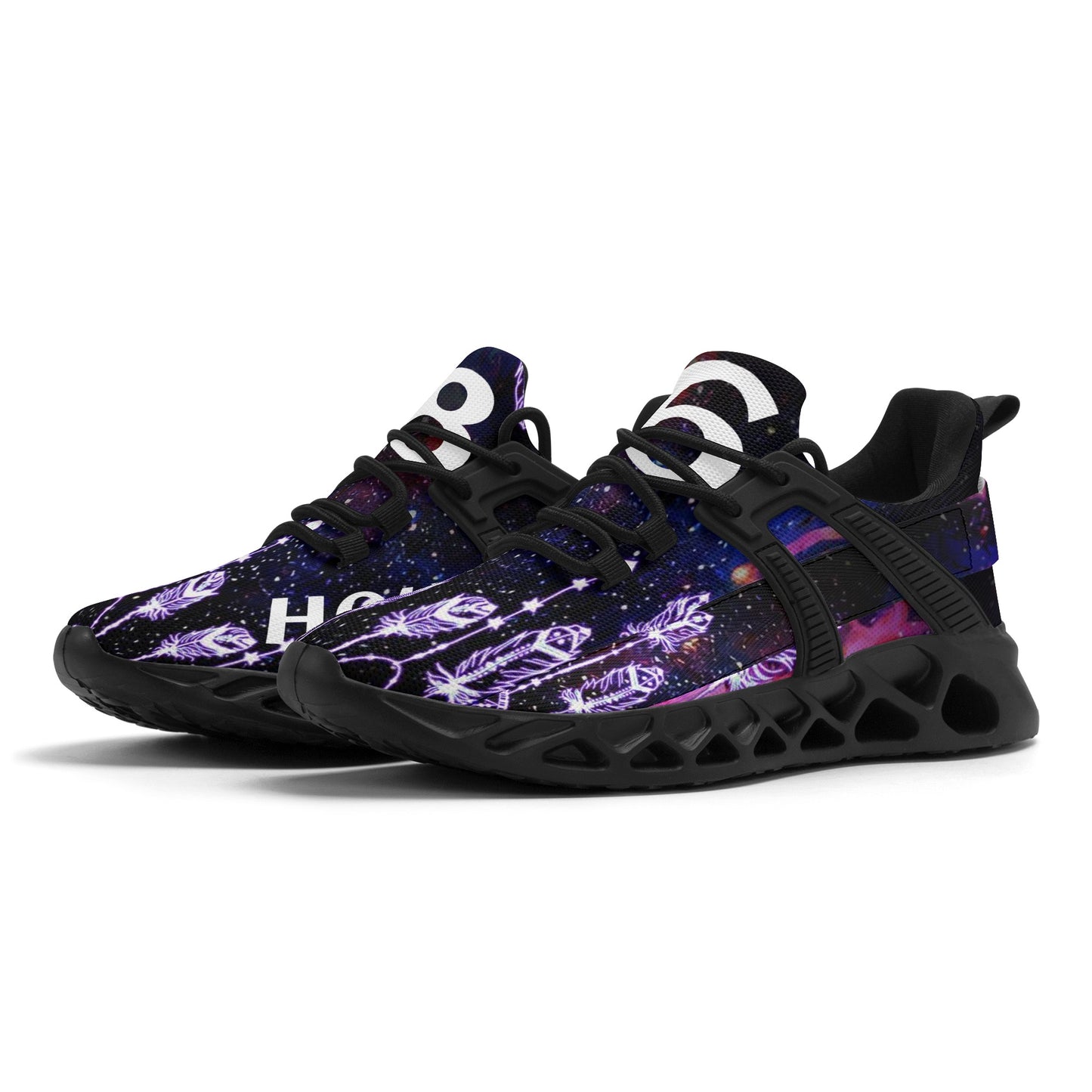 Customizable Flyknit Sneakers | MD - Sole Shoes for Sporty Style