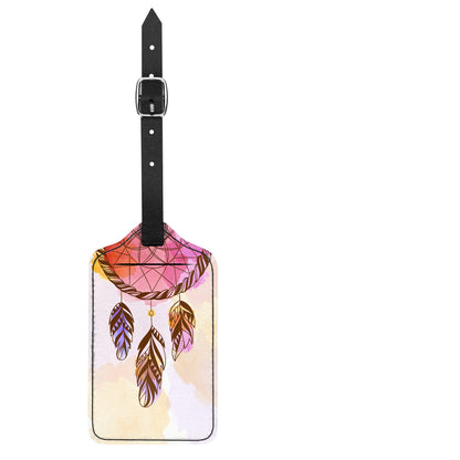The customized pattern of the luggage tag