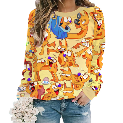 Design Your Own Soft Touch Long Sleeve Round Neck sweatshirt
