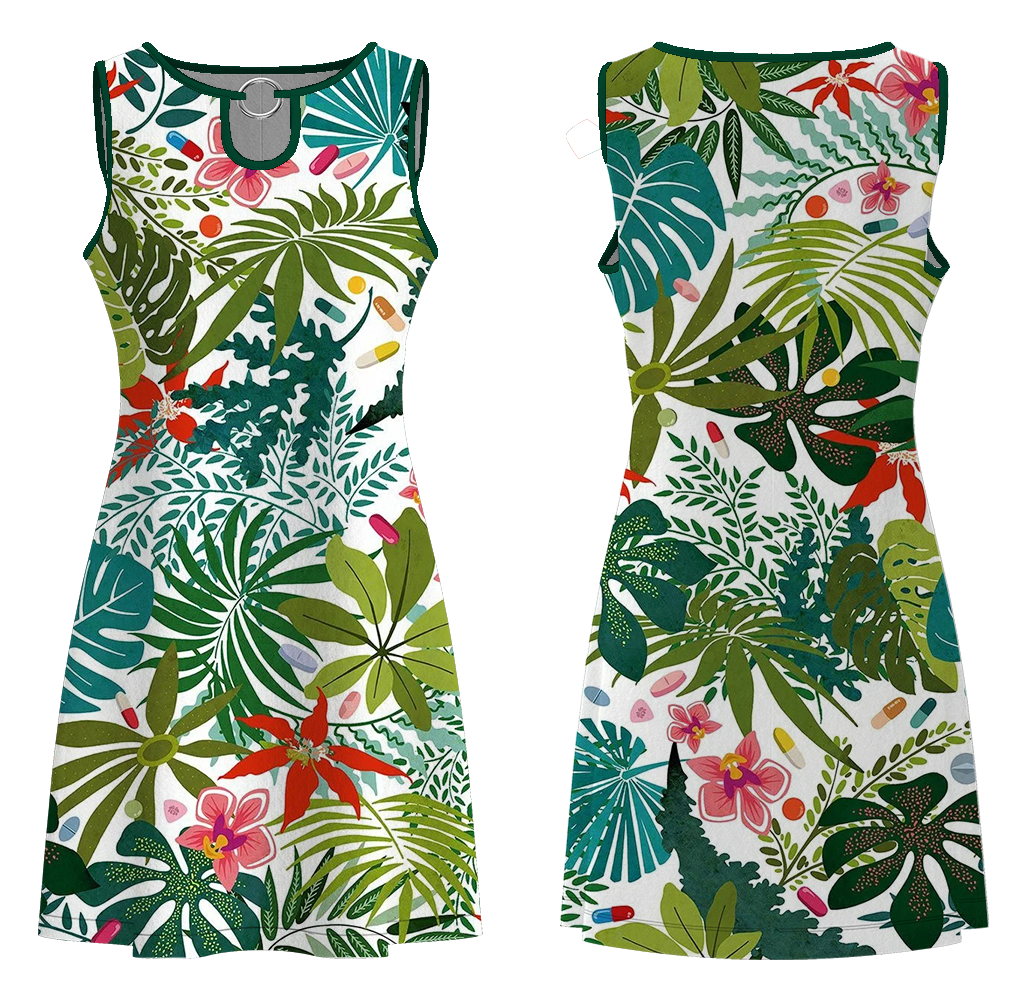 Design Your Own Women’s Sleeveless White Dress