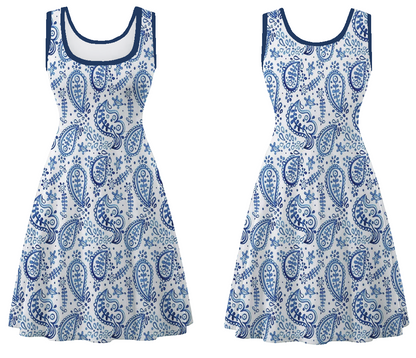 Customizable Sleeveless Dress for Women - Design your own clothes
