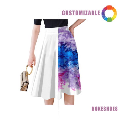 Design Your Own High-waisted and figure-hugging long dress for ladies