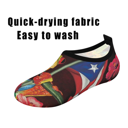 The material of wading shoes