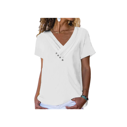 Design Your Own Simple and Slimming Short - sleeved T - shirts for Women
