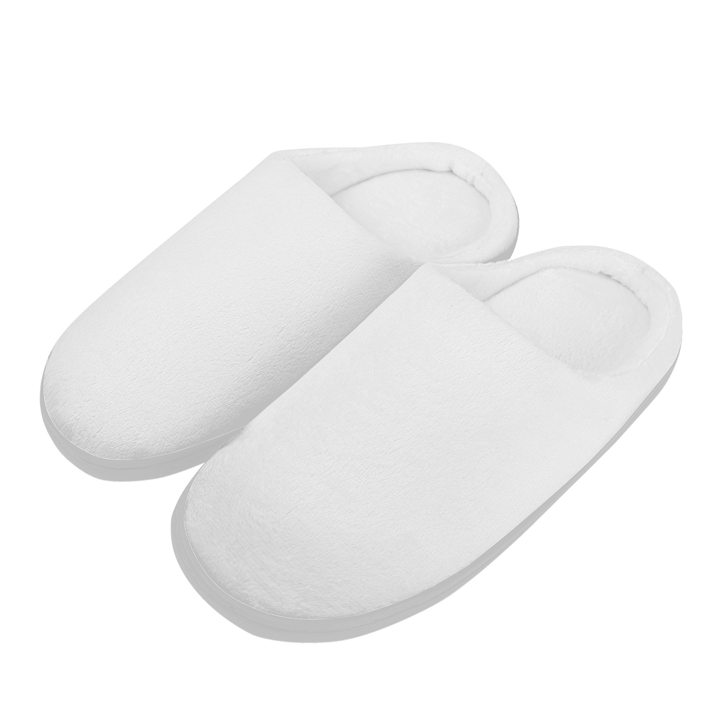 Flannel (100% Polyester) Adult Cotton Slippers