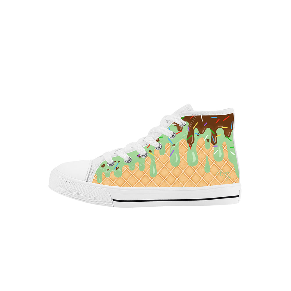 Kids' High - Top Casual Shoes - Lightweight Edition