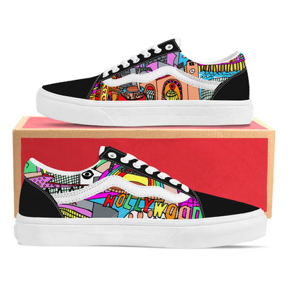 Custom Fashion Anti-Slip Wear Resistant Skate Shoes – Design Your Own Customshoes