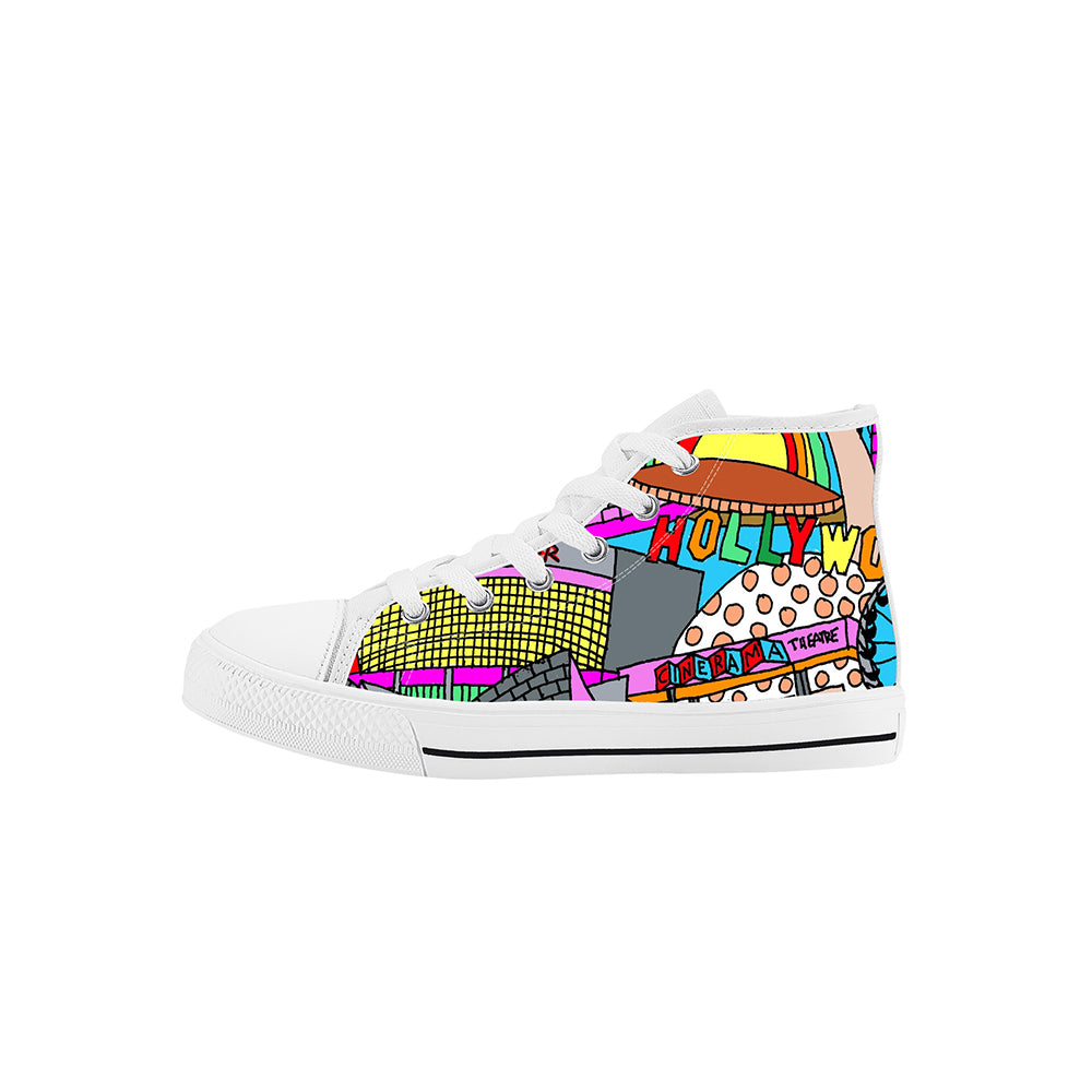 Kids' High - Top Casual Shoes - Lightweight Edition