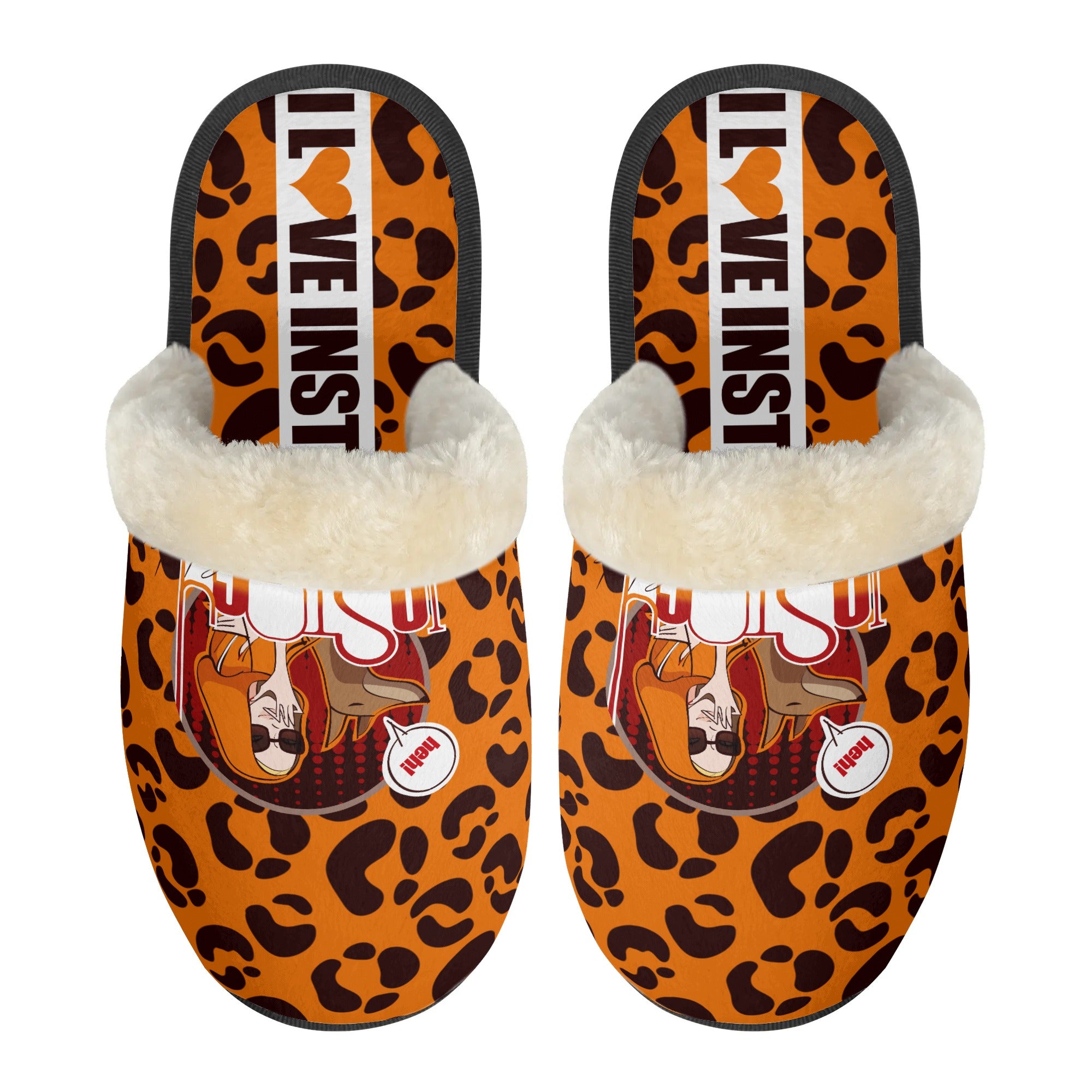Customizable Plush Slippers | Cozy Home Essentials for Personalized Comfort