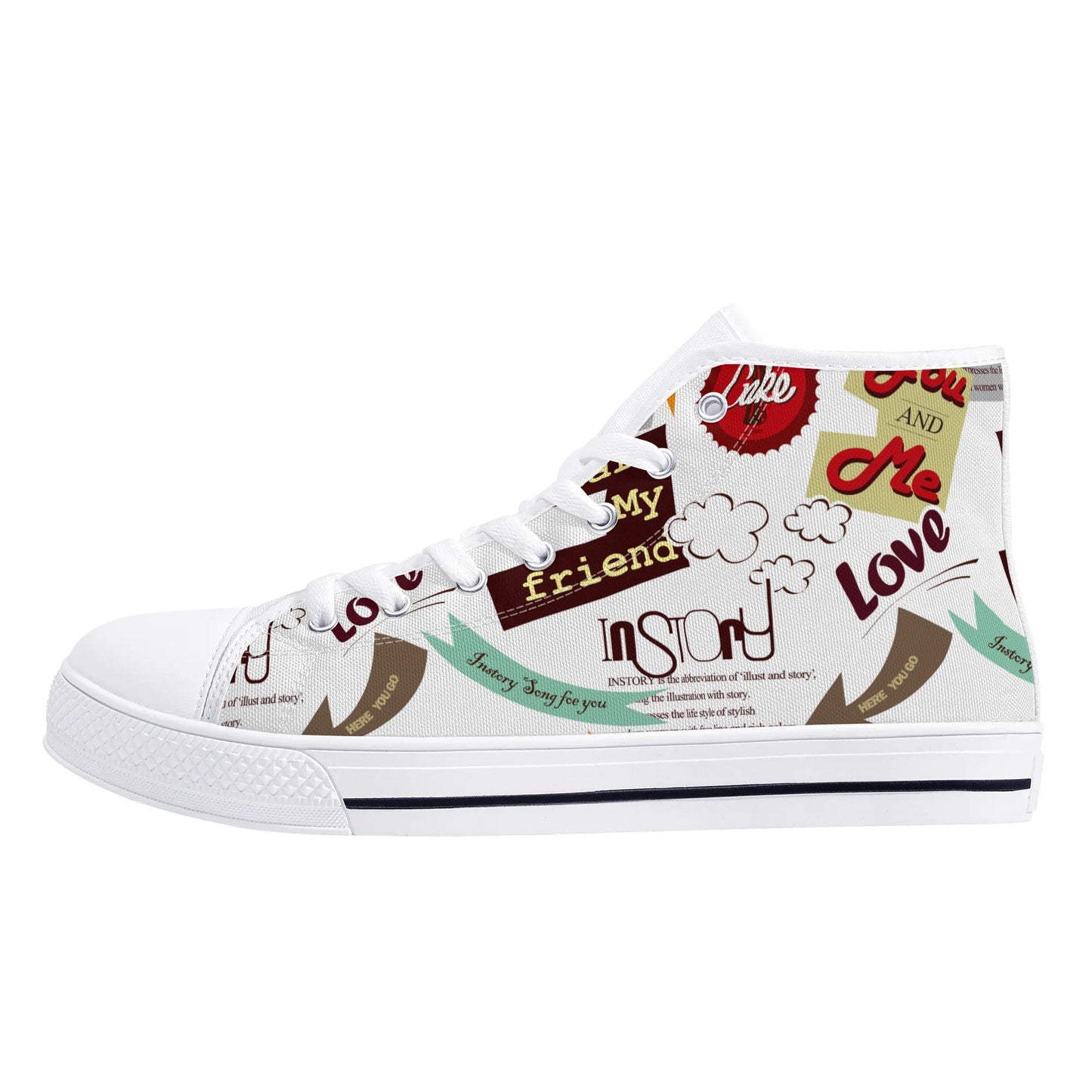 High - Top Casual Shoes - Lightweight Edition