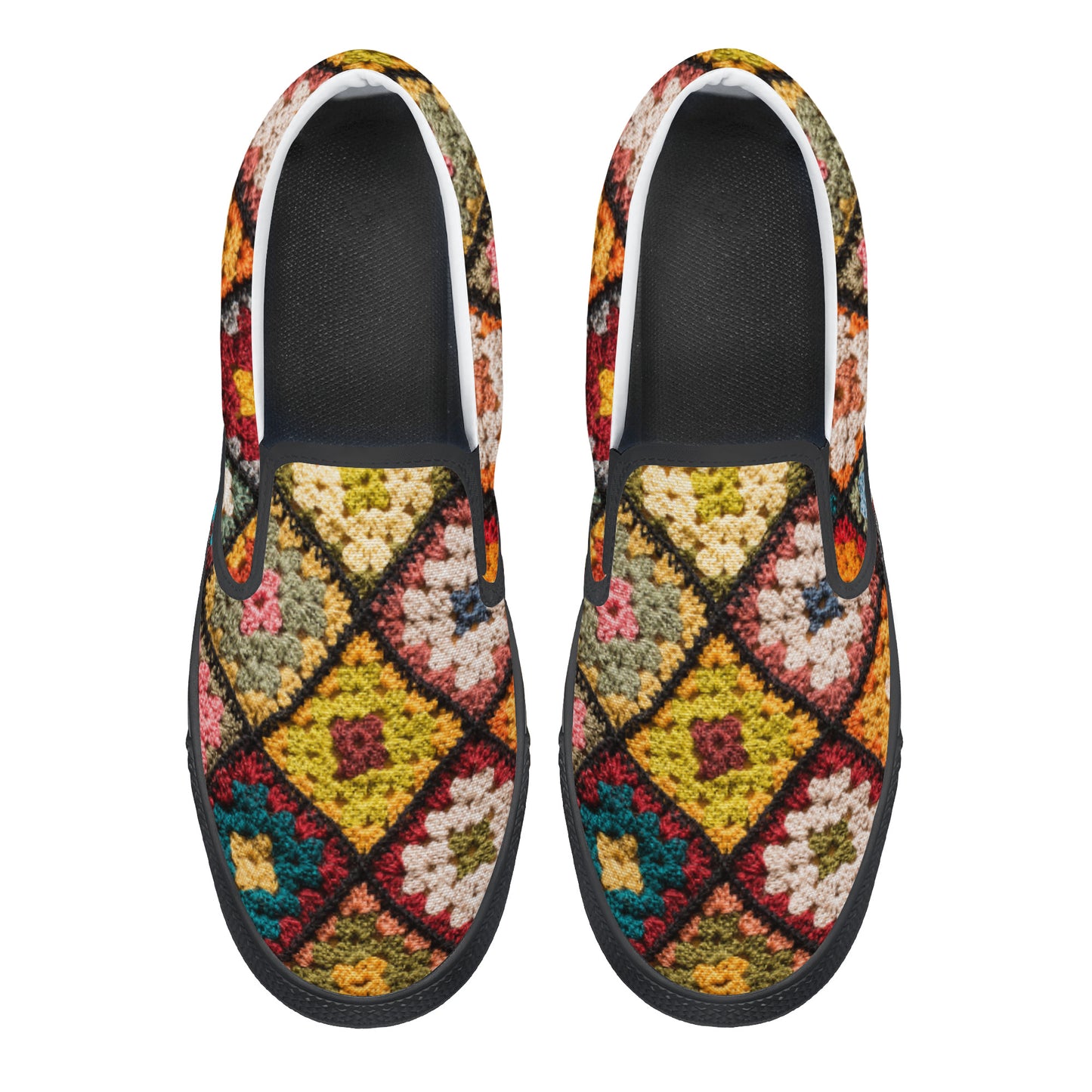 Customizable Canvas Slip - Ons | RB - Sole Skate Shoes for Effortless Cool