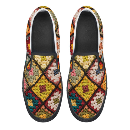 Customizable Canvas Slip - Ons | RB - Sole Skate Shoes for Effortless Cool