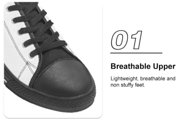 Custom Canvas Shoes – Design Your Own Low Top Lace Up Casual Sneakers