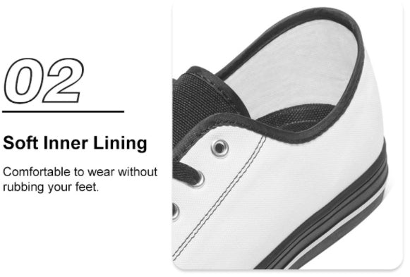 Custom Canvas Shoes – Design Your Own Low Top Lace Up Casual Sneakers