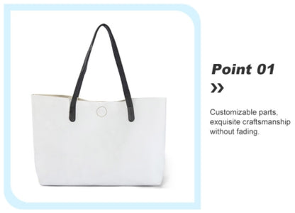 Leather multifunctional hand-held shopping bags