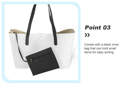 Leather multifunctional hand-held shopping bags