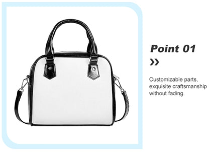 Design Your Own Large-capacity retro leather shoulder bag