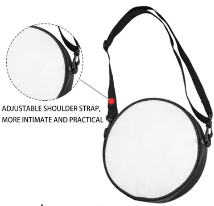 Leather Crossbody Bags for Women Trendy Circle Cross Body Shoulder Bag Designer Round Purses