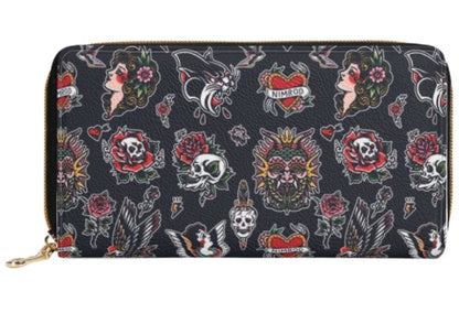 Design Your Own Personalized large-capacity leather wallet