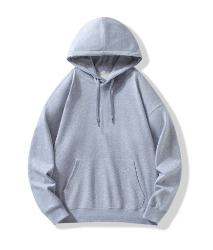 Casual Cotton Hooded Collar Drawstring Hoodies Pullover Sweatshirts Casual Long Sleeve Shirts