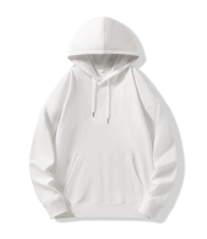 Casual Cotton Hooded Collar Drawstring Hoodies Pullover Sweatshirts Casual Long Sleeve Shirts