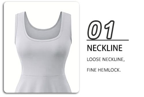 Customizable Sleeveless Dress for Women - Design your own clothes