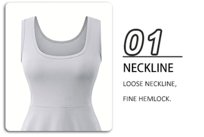 Customizable Sleeveless Dress for Women - Design your own clothes